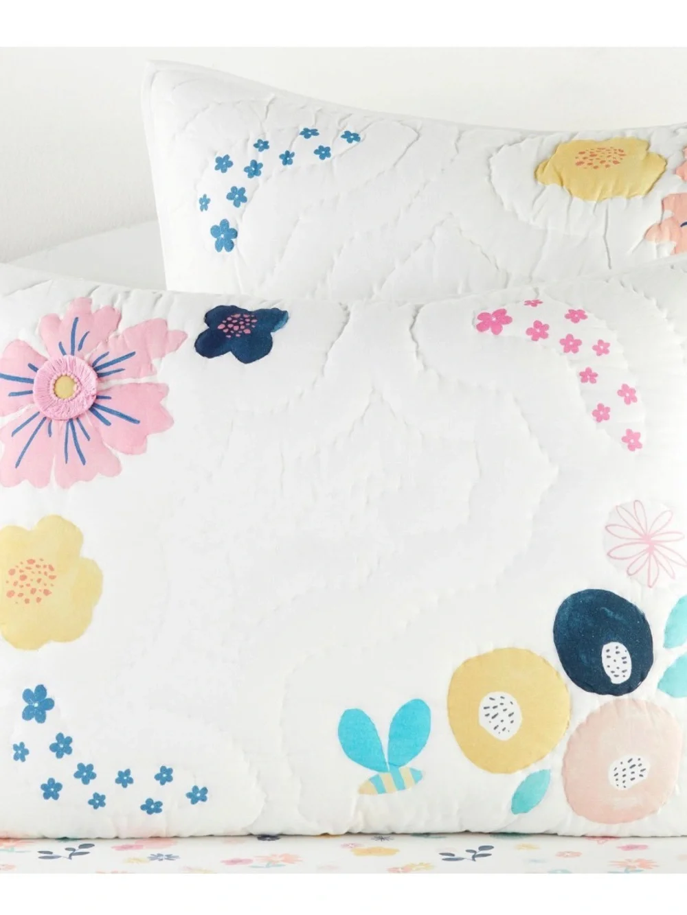 Pottery Barn Kids Sasha’s Garden Twin Duvet Cover and Standard Sham